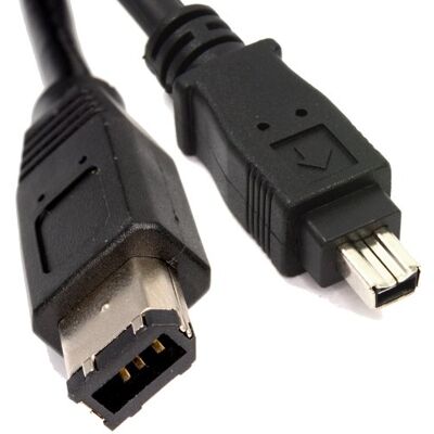 kenable Câble FireWire IEEE-1394 DV 6 Broches vers 4 Broches 5m Noir PC vers Sortie DV Caméra Vidéo Numérique iLink Transfert Haute Vitesse 400Mbps - Publicité kenable Câble FireWire IEEE-1394 DV 6 Broches vers 4 Broches 5m Noir PC vers Sortie DV Caméra Vidéo Numérique iLink Transfert Haute Vitesse 400Mbps - Publicité