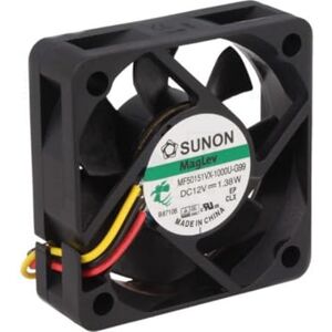 SUNON MF50151VX-1000U-G99 Ventilateur: DC axial 12VDC 50x50x15mm 31,43m3/h 38,1dBA Vap - Publicité SUNON MF50151VX-1000U-G99 Ventilateur: DC axial 12VDC 50x50x15mm 31,43m3/h 38,1dBA Vap - Publicité
