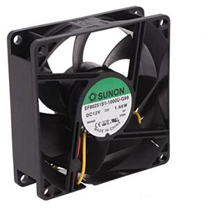 SUNON EF80251S1-G99 Ventilateur 80 x 80 x 25 mm DC 12 V 3200 tr/min 33 dBA Roulement coulissant 3 fils - Publicité SUNON EF80251S1-G99 Ventilateur 80 x 80 x 25 mm DC 12 V 3200 tr/min 33 dBA Roulement coulissant 3 fils - Publicité