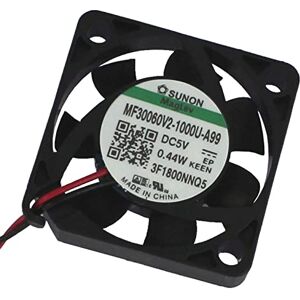 SUNON 5 V CC 0,36 W 30 x 30 x 6 mm 6,3 m³/h 7100 tr/min 6,3 m³/h MF30060V21000UA99 - Publicité SUNON 5 V CC 0,36 W 30 x 30 x 6 mm 6,3 m³/h 7100 tr/min 6,3 m³/h MF30060V21000UA99 - Publicité