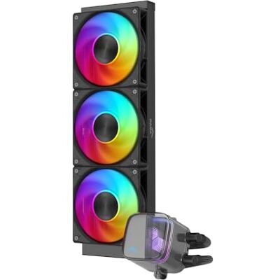 SAMA Watercooling L70 360mm ARGB, Miroir Infini, Intel/AMD, Noir Pompe Céramique Haute Performance, Vent. à Palier Hydraulique 28mm, Intel LGA 1851/1700/1200/115X & AMD AM5/AM4 - Publicité SAMA Watercooling L70 360mm ARGB, Miroir Infini, Intel/AMD, Noir Pompe Céramique Haute Performance, Vent. à Palier Hydraulique 28mm, Intel LGA 1851/1700/1200/115X & AMD AM5/AM4 - Publicité
