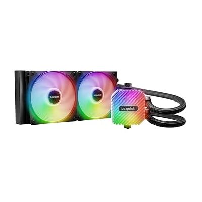 be quiet! Light Loop 240 mm Black système de refroidissement liquide poursystèmes overclockés, waterblock avec un élégant éclairage ARGB, 2 ventilateursLight Wings LX PWM high-speed, Hub ARGB PWM - Publicité be quiet! Light Loop 240 mm Black système de refroidissement liquide poursystèmes overclockés, waterblock avec un élégant éclairage ARGB, 2 ventilateursLight Wings LX PWM high-speed, Hub ARGB PWM - Publicité