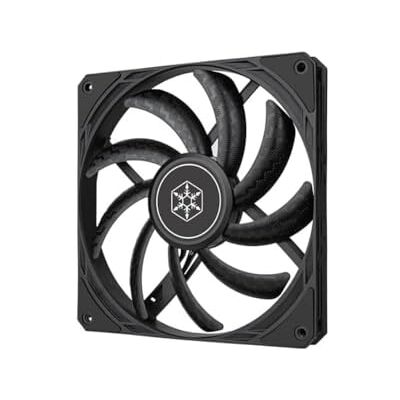 Silverstone Technology Air Slimmer 140, Ventilateur amélioré Mince de 140 mm avec Gamme complète PWM, SST-AS140B - Publicité Silverstone Technology Air Slimmer 140, Ventilateur amélioré Mince de 140 mm avec Gamme complète PWM, SST-AS140B - Publicité