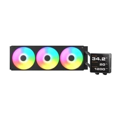 COUGAR Refroidisseur liquide Poseidon Vistek Pro ARGB 360 AIO : grand écran LCD TFT IPS de 10 cm, ventilateurs PWM mono-cadre, ailettes de radiateur UTTERIGHT, prend en charge les prises AMD AM5 et - Publicité COUGAR Refroidisseur liquide Poseidon Vistek Pro ARGB 360 AIO : grand écran LCD TFT IPS de 10 cm, ventilateurs PWM mono-cadre, ailettes de radiateur UTTERIGHT, prend en charge les prises AMD AM5 et - Publicité