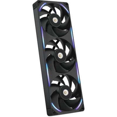 NZXT F360X Ventilateur monobloc 360mm PWM RGB Performance Noir Unité monobloc 360mm avec trois ventilateurs RGB 120mm. Flux d'air et pression statique max, éclairage synchronisé CAM. Publicité NZXT F360X Ventilateur monobloc 360mm PWM RGB Performance Noir Unité monobloc 360mm avec trois ventilateurs RGB 120mm. Flux d'air et pression statique max, éclairage synchronisé CAM. Publicité