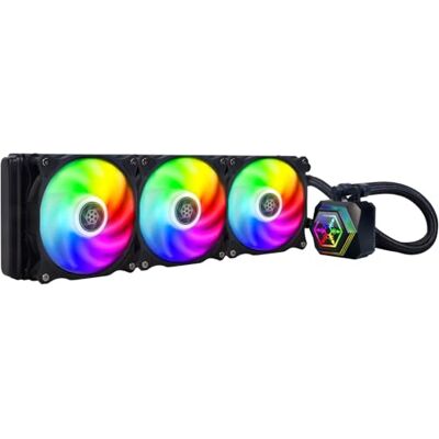 Silverstone SST-PF360-ARGB-V2 PermaFrost Refroidisseur d'eau Premium, PWM trio ajustable 120mm, ARGB, Intel/AMD - Publicité Silverstone SST-PF360-ARGB-V2 PermaFrost Refroidisseur d'eau Premium, PWM trio ajustable 120mm, ARGB, Intel/AMD - Publicité