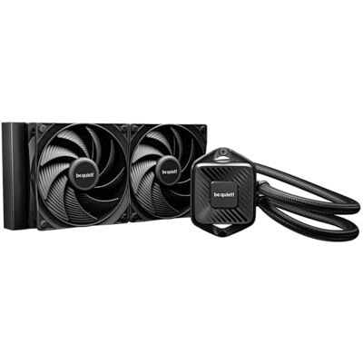 be quiet! Pure Loop 3 240mm AiO Refroidisseur Liquide CPU AMD/Intel Pour Systèmes Légèrement Overclockés, 2x Ventilateurs Silencieux Pure Wings 3 120mm PWM High-Speed, Pression Statique Élevée - Publicité be quiet! Pure Loop 3 240mm AiO Refroidisseur Liquide CPU AMD/Intel Pour Systèmes Légèrement Overclockés, 2x Ventilateurs Silencieux Pure Wings 3 120mm PWM High-Speed, Pression Statique Élevée - Publicité