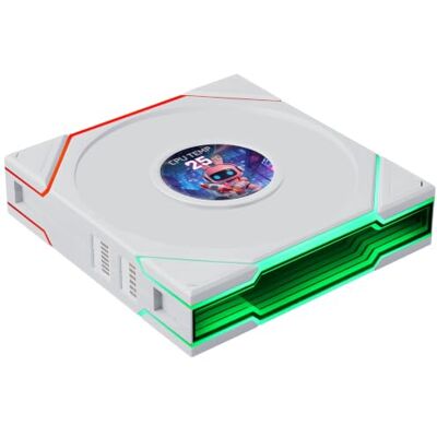 Lian-Li UNI Fan TL Flex LCD 120 Lame inversée Blanc (1 pièce) - Publicité Lian-Li UNI Fan TL Flex LCD 120 Lame inversée Blanc (1 pièce) - Publicité