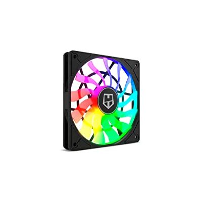 Xtreme Hummer Slim Fan Ventilateur 120mm, ARGB, 13 pales translucides, design super mince et silencieux, roulements hydrauliques, support pour coins en caoutchouc Noir - Publicité Xtreme Hummer Slim Fan Ventilateur 120mm, ARGB, 13 pales translucides, design super mince et silencieux, roulements hydrauliques, support pour coins en caoutchouc Noir - Publicité