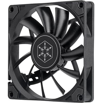 Silverstone Technology 90234 SST-AS90B Air Slimmer Ventilateur plat de 92mm à performances améliorées avec PWM - Publicité Silverstone Technology 90234 SST-AS90B Air Slimmer Ventilateur plat de 92mm à performances améliorées avec PWM - Publicité