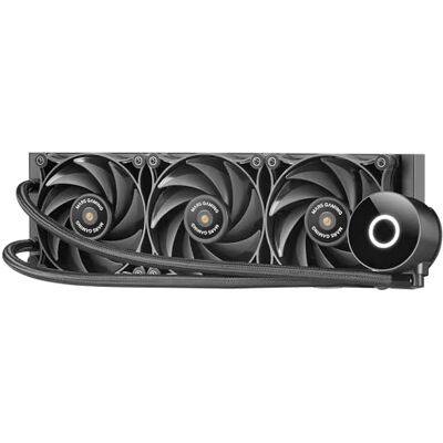 Mars Gaming MLPRO360, Refroidissement Liquide CPU Professionnel, TDP 600W, 3x Ventilateurs FDB Ultra-silencieux, Pompe Opti-Chamber avec Anneau Lumineux Blanc, Multisocket Universel, Noir - Publicité Mars Gaming MLPRO360, Refroidissement Liquide CPU Professionnel, TDP 600W, 3x Ventilateurs FDB Ultra-silencieux, Pompe Opti-Chamber avec Anneau Lumineux Blanc, Multisocket Universel, Noir - Publicité