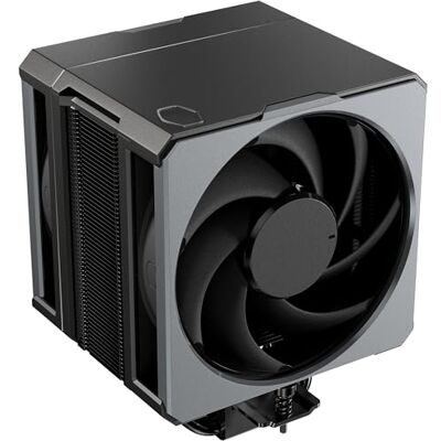 Cooler Master Hyper 612 Apex Refroidisseur CPU Ventirad 6 Caloducs (TDP 260W), 2X Ventilateurs Mobius 120P 120mm, Dissipateur Thermique Compact, Zéro interférence avec RAM AMD & Intel Compatible - Publicité Cooler Master Hyper 612 Apex Refroidisseur CPU Ventirad 6 Caloducs (TDP 260W), 2X Ventilateurs Mobius 120P 120mm, Dissipateur Thermique Compact, Zéro interférence avec RAM AMD & Intel Compatible - Publicité