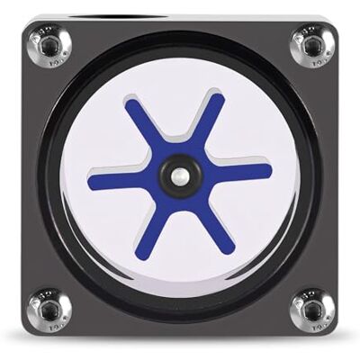 Bewinner Indicateur de débit, filetage G1 / 4 6 Turbine Indicateur de débitmètre à 3 voies pour système de refroidissement par eau PC, observez la vitesse et les états de fonctionnement du débit d'eau, en POM - Publicité Bewinner Indicateur de débit, filetage G1 / 4 6 Turbine Indicateur de débitmètre à 3 voies pour système de refroidissement par eau PC, observez la vitesse et les états de fonctionnement du débit d'eau, en POM - Publicité