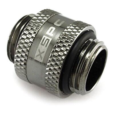 XSPC adattatore 10mm 2X g1/4, ruotabile Nero cromato - Publicité XSPC adattatore 10mm 2X g1/4, ruotabile Nero cromato - Publicité