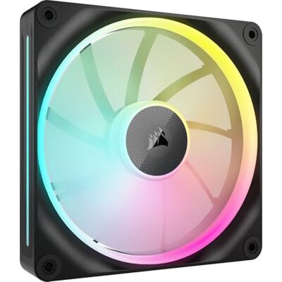 Corsair iCUE Link LX140 RGB 140 mm PWM Ventilateur Paquet Unique – Double Boucles Lumineuses – Requiert Le iCUE Link System Hub (Vendu Séparément) – Technologie AirGuide – Noir - Publicité Corsair iCUE Link LX140 RGB 140 mm PWM Ventilateur Paquet Unique – Double Boucles Lumineuses – Requiert Le iCUE Link System Hub (Vendu Séparément) – Technologie AirGuide – Noir - Publicité