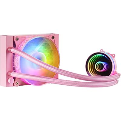 Mars Gaming MLONE120P, Refroidissement Liquide CPU, TDP 200W, Miroir Infini, Ventilateur FRGB Silencieux, Multisocket Universel, Rose - Publicité Mars Gaming MLONE120P, Refroidissement Liquide CPU, TDP 200W, Miroir Infini, Ventilateur FRGB Silencieux, Multisocket Universel, Rose - Publicité