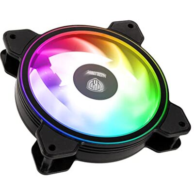 Kolink Umbra RGB PWM Ventilateur Boitier, 12cm Taille, Noir - Publicité Kolink Umbra RGB PWM Ventilateur Boitier, 12cm Taille, Noir - Publicité