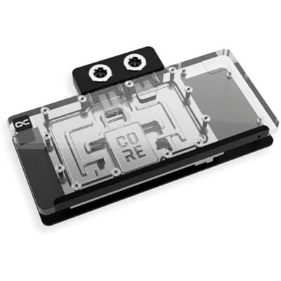 Alphacool Core RX 9070 XT Taichi Wasserblock, Backplate Acryl, schwarz - Publicité Alphacool Core RX 9070 XT Taichi Wasserblock, Backplate Acryl, schwarz - Publicité