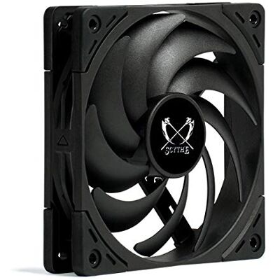SCYTHE Ventilateur PC silencieux Wonder Snail 120 mm, PWM 300-2400 tr/min, pression statique optimisée - Publicité SCYTHE Ventilateur PC silencieux Wonder Snail 120 mm, PWM 300-2400 tr/min, pression statique optimisée - Publicité