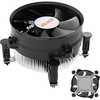 Akasa AK-CC6603EP01 Low Profile CPU-Kühler Sockel LGA 1700 - Publicité Akasa AK-CC6603EP01 Low Profile CPU-Kühler Sockel LGA 1700 - Publicité