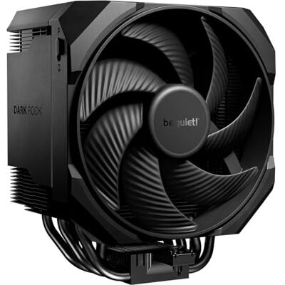 be quiet! Dark Rock 6 Tour Ventirad CPU, 220W TDP, Ventilateur 135mm PWM Excellentes Performances de Refroidissement du Processeur, Mode Silencieux Semi-Passif, 6 Caloducs Haute Performance - Publicité be quiet! Dark Rock 6 Tour Ventirad CPU, 220W TDP, Ventilateur 135mm PWM Excellentes Performances de Refroidissement du Processeur, Mode Silencieux Semi-Passif, 6 Caloducs Haute Performance - Publicité