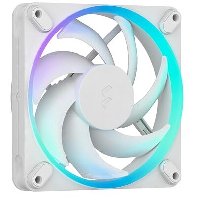 Fractal Design Momentum 12 RGB Ventilateur silencieux pour boîtier PC 120 mm ARGB Gen 2-16 LEDs Pales en polymère à cristaux liquides (LCP) Palier dynamique fluide (FDB) Blanc - Publicité Fractal Design Momentum 12 RGB Ventilateur silencieux pour boîtier PC 120 mm ARGB Gen 2-16 LEDs Pales en polymère à cristaux liquides (LCP) Palier dynamique fluide (FDB) Blanc - Publicité