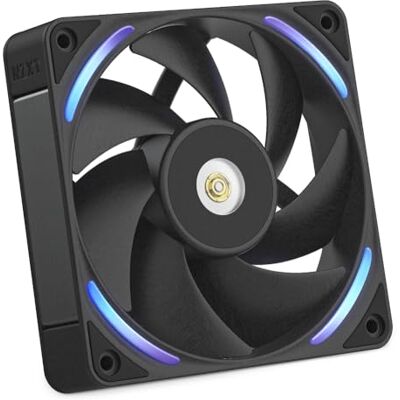 NZXT F120X Ventilateur de boîtier PC 120mm PWM RGB Performance Noir Ventilateur RGB performance 120mm, flux d'air et pression statique max. Haut régime, éclairage synchronisé CAM. Publicité NZXT F120X Ventilateur de boîtier PC 120mm PWM RGB Performance Noir Ventilateur RGB performance 120mm, flux d'air et pression statique max. Haut régime, éclairage synchronisé CAM. Publicité