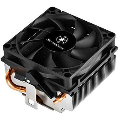 Silverstone SST-KR01 Refroidisseur d'unité Centrale de Kryton, Profil Bas, Double roulement à Billes Mince 80mm PWM, Taille de 54mm, Prise d'AMD AM2 / AM3 / AM4 / FM1 / FM2 - Publicité Silverstone SST-KR01 Refroidisseur d'unité Centrale de Kryton, Profil Bas, Double roulement à Billes Mince 80mm PWM, Taille de 54mm, Prise d'AMD AM2 / AM3 / AM4 / FM1 / FM2 - Publicité