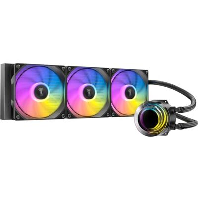 Antec Vortex Lum 360 ARGB Ventilateur de processeur refroidissement par eau, noir - Publicité Antec Vortex Lum 360 ARGB Ventilateur de processeur refroidissement par eau, noir - Publicité