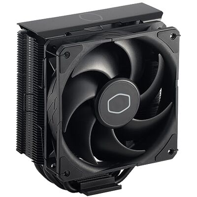 Cooler Master Hyper 212 Black Refroidisseur CPU Ventirad Finition Aluminium, 4 Caloducs Compacts à Contact Direct Continu, Ventilateur SickleFlow 120 Edge, Brackets LGA1700 & AM5 Noir - Publicité Cooler Master Hyper 212 Black Refroidisseur CPU Ventirad Finition Aluminium, 4 Caloducs Compacts à Contact Direct Continu, Ventilateur SickleFlow 120 Edge, Brackets LGA1700 & AM5 Noir - Publicité