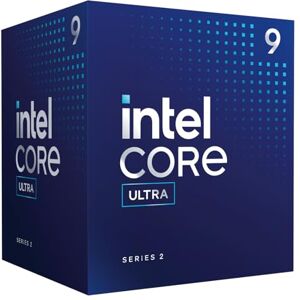 Intel ® Core™ Ultra 9 processeur pour PC de Bureau 285, 24 cœurs (8 P-Cores + 16 E-Cores) jusqu'à 5.6 GHz - Publicité Intel ® Core™ Ultra 9 processeur pour PC de Bureau 285, 24 cœurs (8 P-Cores + 16 E-Cores) jusqu'à 5.6 GHz - Publicité