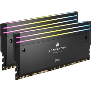 Kit d'amélioration lumineuse Titanium Dominator Corsair - Éclairage RGB - Publicité Kit d'amélioration lumineuse Titanium Dominator Corsair - Éclairage RGB - Publicité