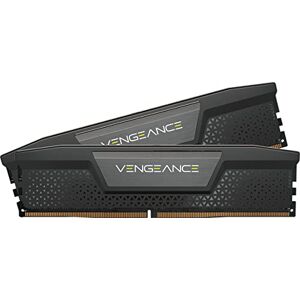 Corsair Vengeance DDR5 RAM 32Go (2x16Go) Jusqu'à 5600MHz CL40 Intel XMP 3.0 Mémoire pour Ordinateur de Bureau Noir (CMK32GX5M2B5600C40) - Publicité Corsair Vengeance DDR5 RAM 32Go (2x16Go) Jusqu'à 5600MHz CL40 Intel XMP 3.0 Mémoire pour Ordinateur de Bureau Noir (CMK32GX5M2B5600C40) - Publicité