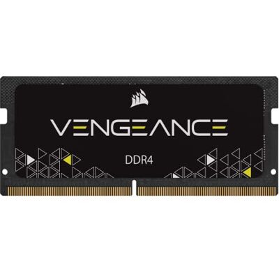 Corsair Vengeance SODIMM 16Go (1x16Go) DDR4 2400MHz CL16 Mémoire pour Ordinateurs Portables (Support des Processeurs Intel Core™ i5 et i7 de 6ème génération) Noir - Publicité Corsair Vengeance SODIMM 16Go (1x16Go) DDR4 2400MHz CL16 Mémoire pour Ordinateurs Portables (Support des Processeurs Intel Core™ i5 et i7 de 6ème génération) Noir - Publicité