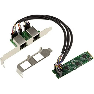 Kalea Informatique M2 NGFF PCIe B-Key 2 Ports Ethernet - Carte Réseau - Publicité Kalea Informatique M2 NGFF PCIe B-Key 2 Ports Ethernet - Carte Réseau - Publicité