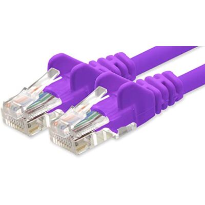1aTTack.de Câble Réseau Cat6 Cat 6-1x 1m RJ45 Ethernet LAN DSL Routeur Modem Violet - Publicité 1aTTack.de Câble Réseau Cat6 Cat 6-1x 1m RJ45 Ethernet LAN DSL Routeur Modem Violet - Publicité