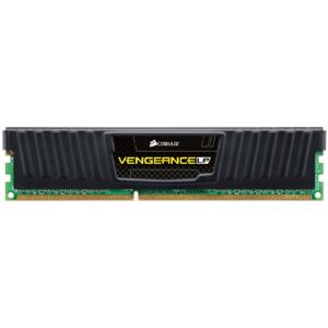 Corsair CML4GX3M1A1600C9 Vengeance LP 4GB (1x4GB) DDR3 1600 Mhz CL9 Mémoire pour ordinateur de bureau performante avec profil XMP. Noir - Publicité