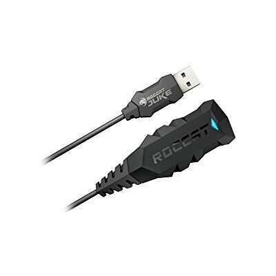 Roccat Juke Virtuel 7.1 + Carte son USB Stéréo et Adaptateur de Casque - Publicité Roccat Juke Virtuel 7.1 + Carte son USB Stéréo et Adaptateur de Casque - Publicité