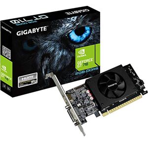 Gigabyte Carte Graphique GeForce GT 710 2 Go et Interface Bus PCI Express 2.0 X8 Cartes Graphiques GV-N710D5-2GL - Publicité