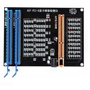 Zunedhys AGP PCI-E X16 Testeur de carte graphique pour écran vidéo - Publicité Zunedhys AGP PCI-E X16 Testeur de carte graphique pour écran vidéo - Publicité
