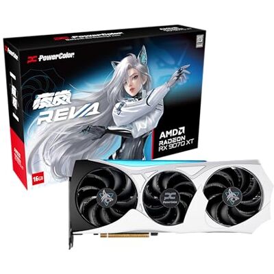 PowerColor Radeon Rx9070xt Hellhound Oc Reva Edition 16gb (rx9070xt 16G-L/oc/reva) - Publicité PowerColor Radeon Rx9070xt Hellhound Oc Reva Edition 16gb (rx9070xt 16G-L/oc/reva) - Publicité