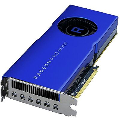 AMD Radeon Pro WX9100, Carte Graphique Professionnelle, Workstation, 16 Go HBM2, Rendu 3D, PCI Express x16, 230W TDP, 6X Mini DP, Compatible 8K - Publicité AMD Radeon Pro WX9100, Carte Graphique Professionnelle, Workstation, 16 Go HBM2, Rendu 3D, PCI Express x16, 230W TDP, 6X Mini DP, Compatible 8K - Publicité