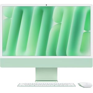 Apple iMac Ordinateur de Bureau Tout-en-Un avec Puce M4, CPU 10 cœurs et GPU 10 cœurs : Conçu pour Intelligence, écran Retina 24'', 16 Go de mémoire unifiée, 512 Go de Stockage SSD ; Vert - Publicité Apple iMac Ordinateur de Bureau Tout-en-Un avec Puce M4, CPU 10 cœurs et GPU 10 cœurs : Conçu pour Intelligence, écran Retina 24'', 16 Go de mémoire unifiée, 512 Go de Stockage SSD ; Vert - Publicité