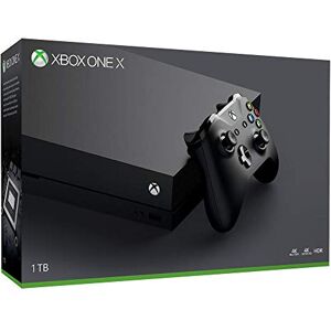 Microsoft Console Xbox One X 1TB, 4K Gaming, Lecteur Blu Ray et Code de téléchargement PUBG inclus