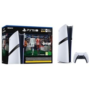 Playstation Sony, Pack Console 5 Édition Pro 2 To, 1 Jeu Complet EA SPORTS FC 26 (Code), 1 Manette DualSense avec Retour Haptique et Gâchettes Adaptatives, Traçage de Rayons Avancé, Couleur : Blanche - Publicité Playstation Sony, Pack Console 5 Édition Pro 2 To, 1 Jeu Complet EA SPORTS FC 26 (Code), 1 Manette DualSense avec Retour Haptique et Gâchettes Adaptatives, Traçage de Rayons Avancé, Couleur : Blanche - Publicité