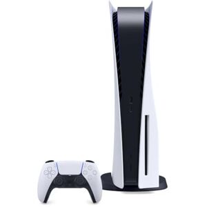 Sony Console PlayStation 5 Édition Standard avec lecteur Blu-ray 4K, SSD Ultra-Rapide, Audio 3D, Ray Tracing, 1 Manette DualSense avec Retour Haptique et Gâchettes Adaptatives, Couleur : Blanche - Publicité Sony Console PlayStation 5 Édition Standard avec lecteur Blu-ray 4K, SSD Ultra-Rapide, Audio 3D, Ray Tracing, 1 Manette DualSense avec Retour Haptique et Gâchettes Adaptatives, Couleur : Blanche - Publicité