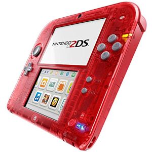 Console Nintendo 2DS transparente rouge - Publicité Console Nintendo 2DS transparente rouge - Publicité
