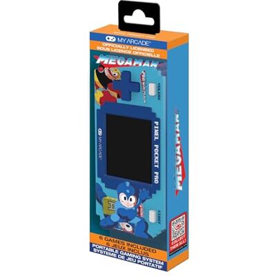 Megaman Pixel Player : Jeu vidéo sous Licence Officielle Megaman, Porte-clés d'arcade Portable, Jeux pour Enfants et Adultes - Publicité Megaman Pixel Player : Jeu vidéo sous Licence Officielle Megaman, Porte-clés d'arcade Portable, Jeux pour Enfants et Adultes - Publicité