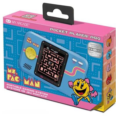 Pocket Player Pro Ms. Ms. Pac-Man - Publicité Pocket Player Pro Ms. Ms. Pac-Man - Publicité