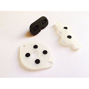 Perfect Part Coque en silicone coussinets en caoutchouc conducteur pour Nintendo NES Console Boutons réparation pièce de rechange